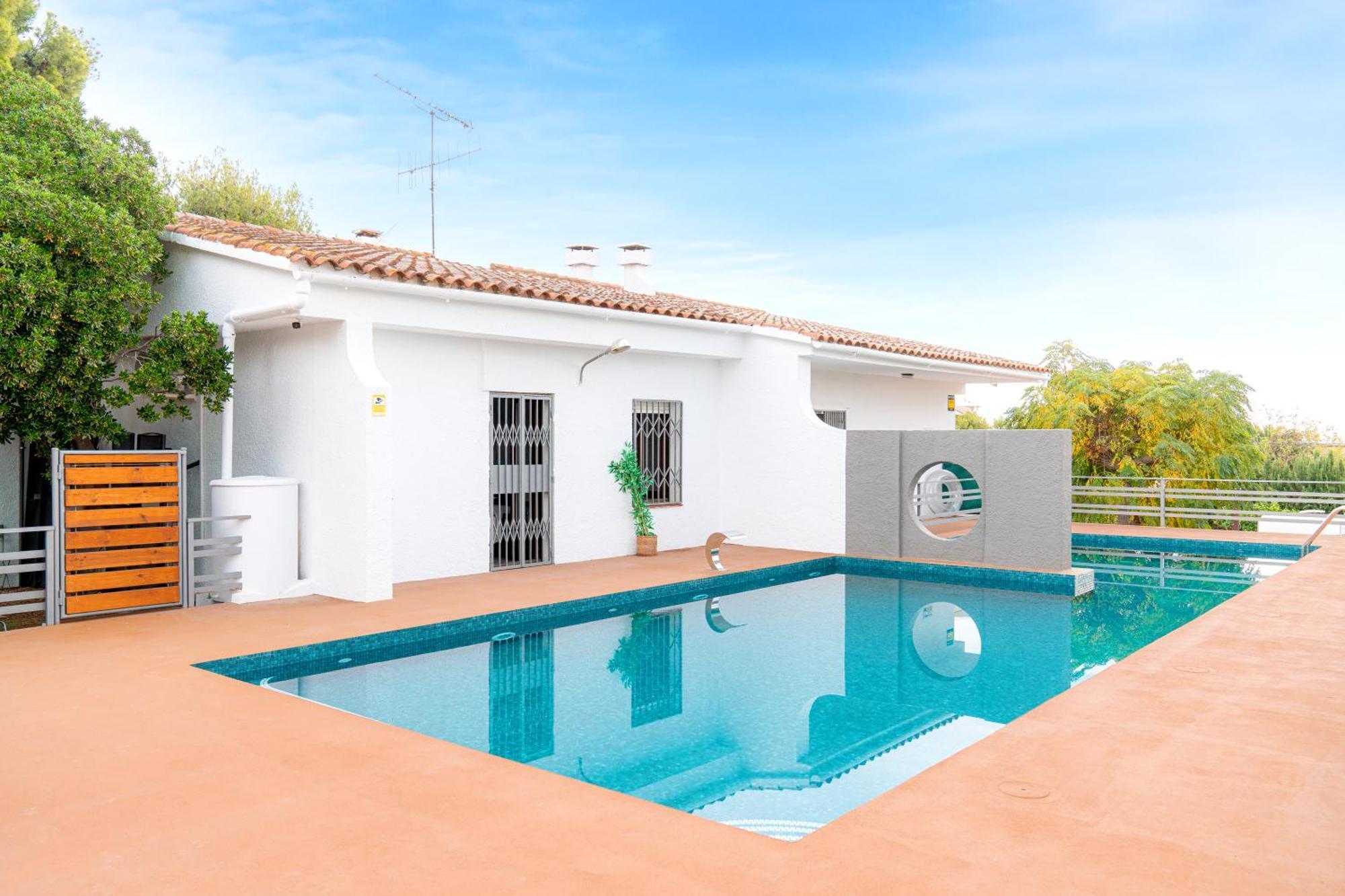 Villa Vintage Les Cases d'Alcanar Buitenkant foto